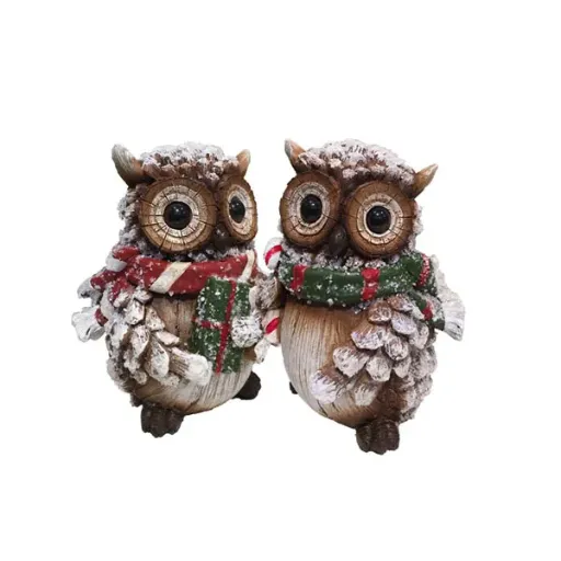 2Asst. 14cm Owl  2/24
