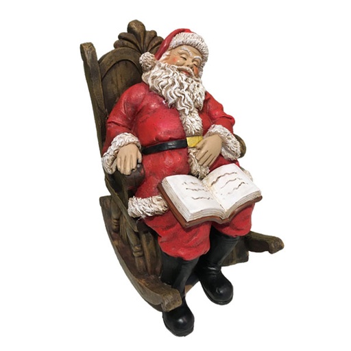 17cm Santa sleeping in chair  1/12