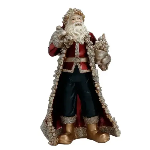 44cm Red Santa in coat  1/2
