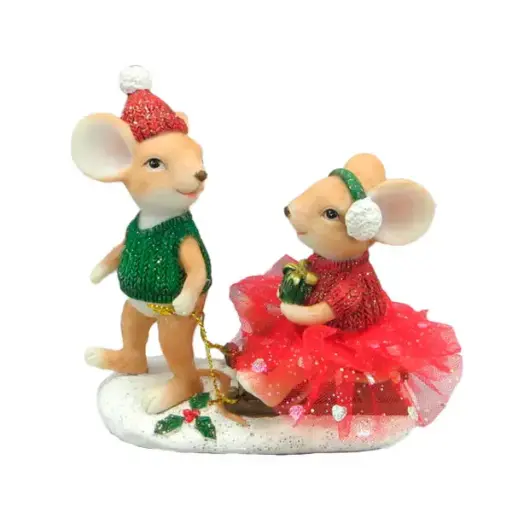 11cm Mouse standing and in skirt  4/48